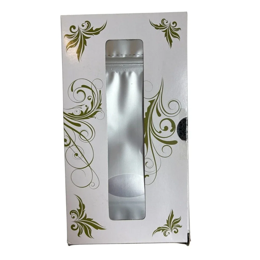 Metropolitan Stand-Up Bag Loose Tea Pouches Resealable 3 Oz 50 Pack Silver Foil